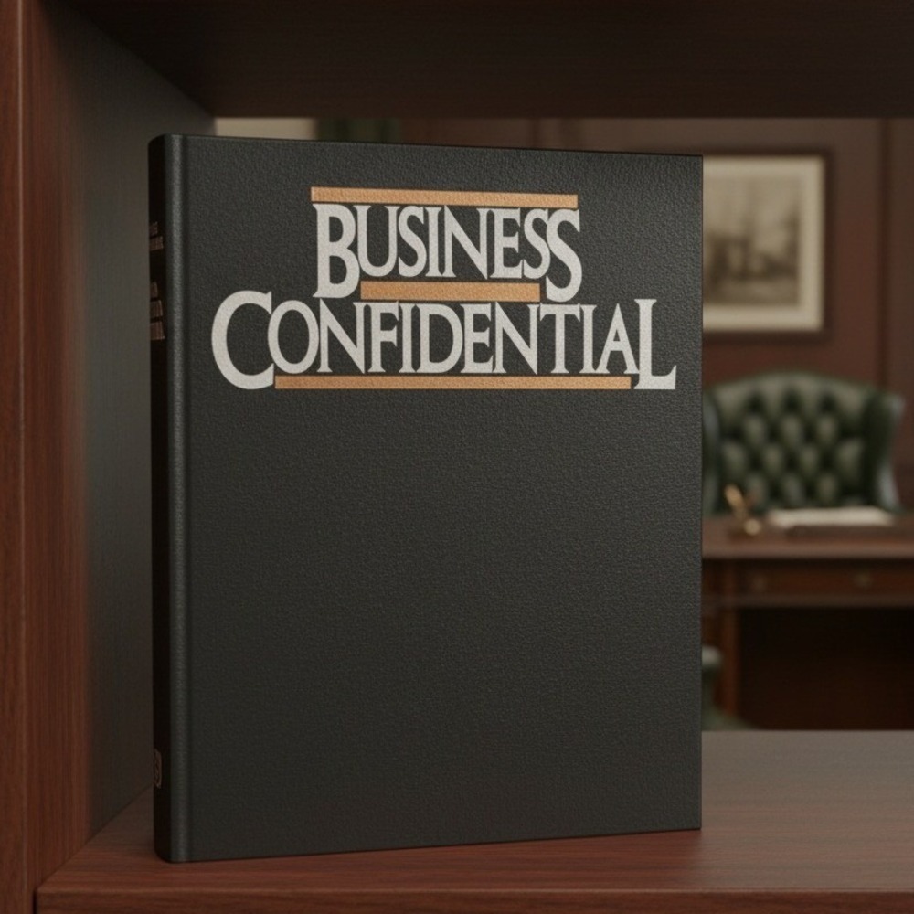 Business Confidential Boardroom Books 1985 Hardcover Management Strategy Guide